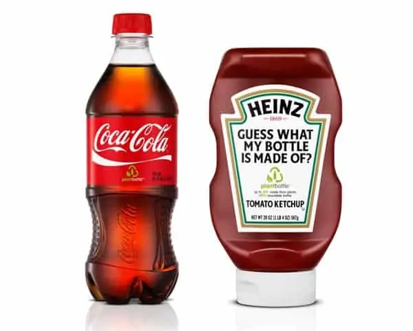 Coca-Cola & Heinz, grands utilisateurs de bioPET.