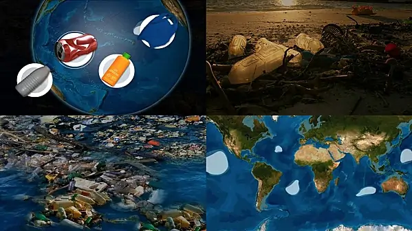 Les océans pollués par le plastique