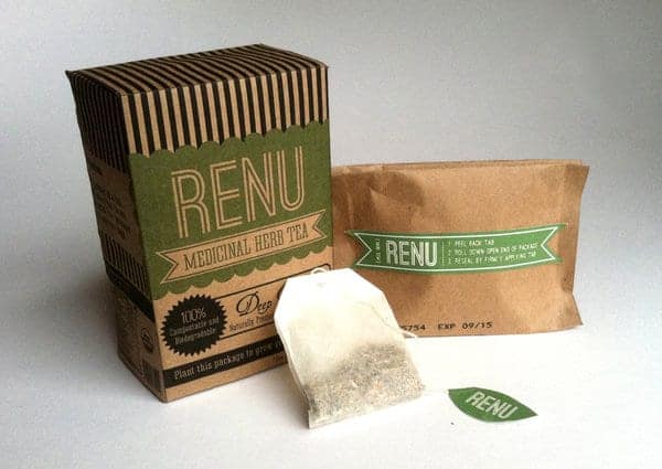 Renu Herbs packaging