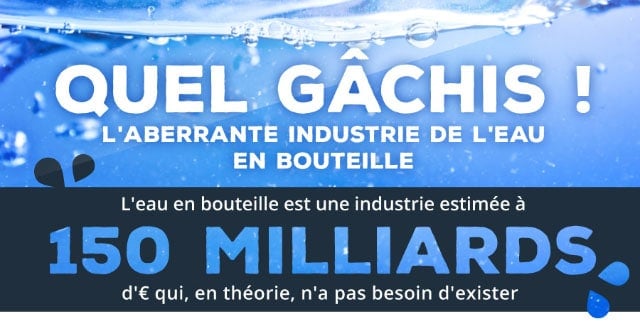 L’eau en bouteille : son industrie et son impact écologique