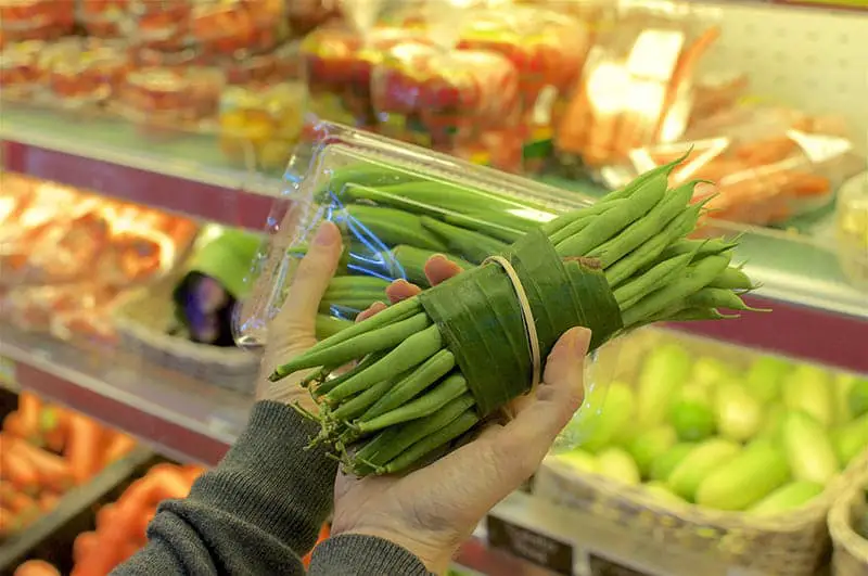 La feuille de bananier, un emballage vert