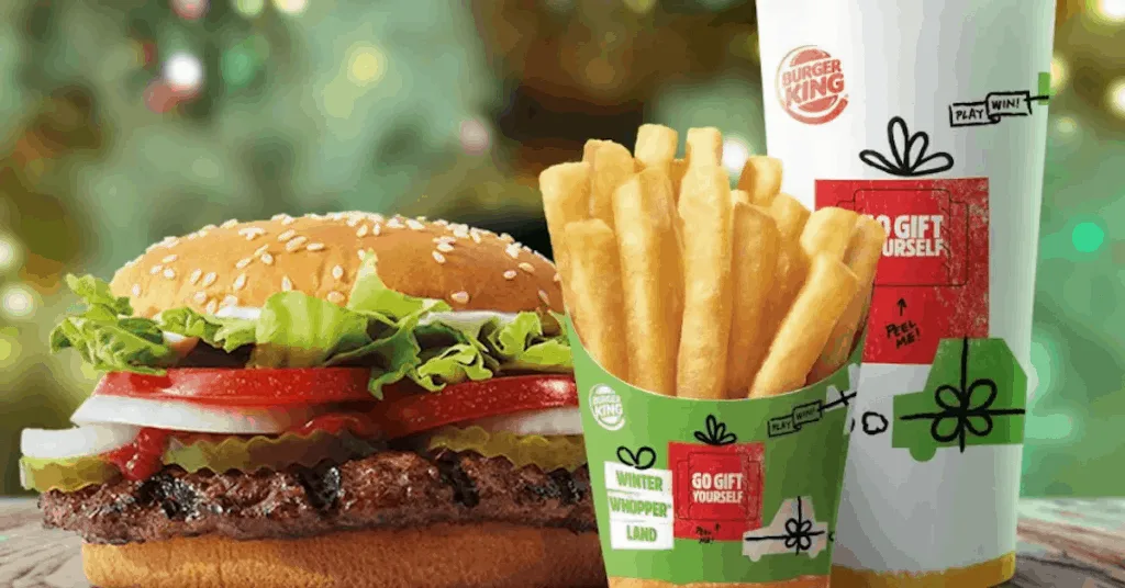 Emballages à usage unique - Burger King.