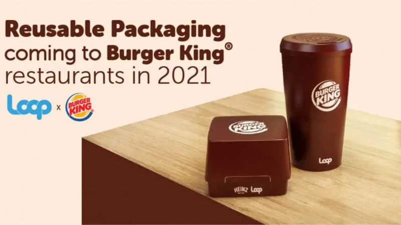 Burger King va proposer des emballages réutilisables.