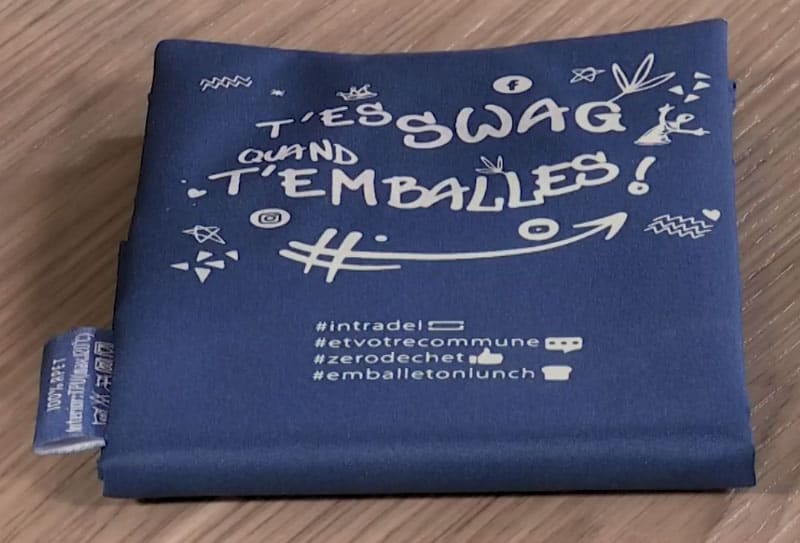 Emballage réutilisable pour le lunch
