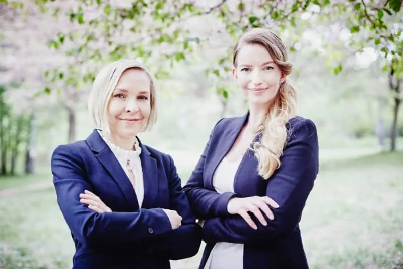 Les fondatrices de Sulapac : Suvi Haimi et Laura Tirkkonen-Rajasalo