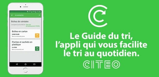 Application guide du tri - où jeter les bombes à raser